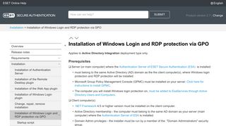 
                            11. Installation of Windows Login and RDP protection via GPO | ESET ...