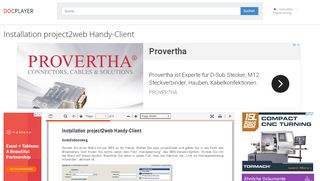 
                            6. Installation project2web Handy-Client - PDF - DocPlayer.org