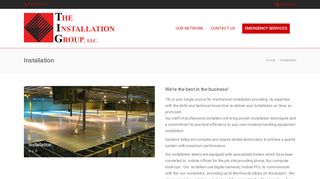 
                            2. Installation – The Installation Group