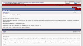 
                            11. Installationsprobleme GPS Tracker TK 102 - GPSvision-Supportforum
