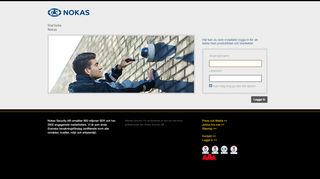 
                            2. Installatörslogin - Nokas