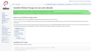 
                            13. Installer Debian Voyage sur une carte Alix2d2 — Le Wiki de debian-fr ...