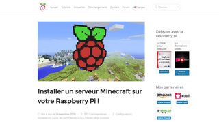 
                            11. Installer un serveur Minecraft sur votre Raspberry Pi 2 !