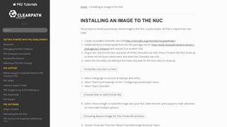 
                            9. Installing an Image to the NUC — PR2 Tutorials 0.5.1 documentation