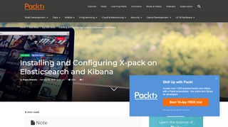 
                            10. Installing and Configuring X-pack on Elasticsearch and Kibana | Packt ...