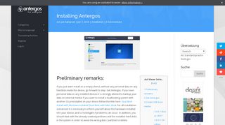 
                            2. Installing Antergos | Antergos Wiki