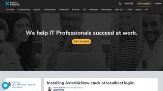 
                            8. Installing AsteriskNow stuck at localhost login: - Experts Exchange