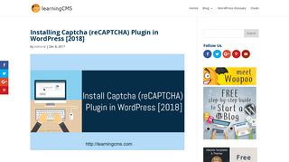 
                            7. Installing Captcha (reCAPTCHA) Plugin in WordPress [2018 ...