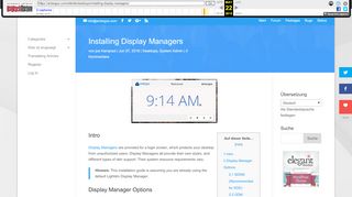 
                            7. Installing Display Managers | Antergos Wiki