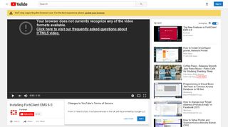 
                            11. Installing FortiClient EMS 6.0 - YouTube