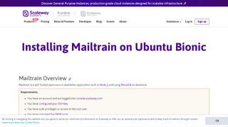 
                            6. Installing Mailtrain on Ubuntu Bionic - Scaleway