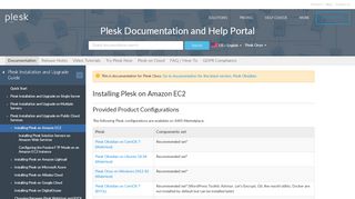 
                            10. Installing Plesk on Amazon EC2 - Plesk Documentation