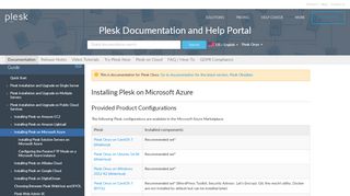 
                            8. Installing Plesk on Microsoft Azure - Plesk Documentation