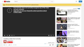 
                            11. Installing soldier front correctly - YouTube
