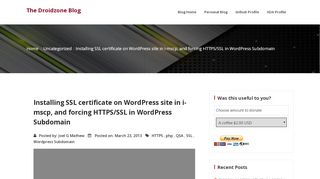 
                            7. Installing SSL certificate on WordPress site in i-mscp, and forcing ...