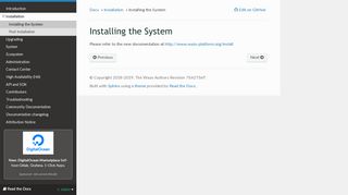 
                            2. Installing the System — Wazo 18.03 documentation