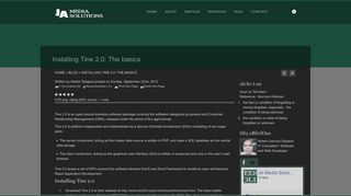 
                            11. Installing Tine 2.0: The basics – JA Media Solutions | GIS Services ...