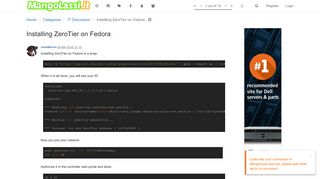 
                            12. Installing ZeroTier on Fedora | MangoLassi