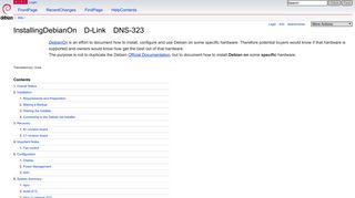 
                            12. InstallingDebianOn/D-Link/DNS-323 - Debian Wiki