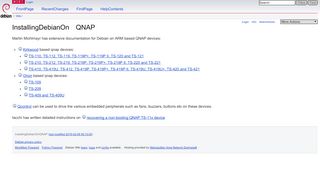 
                            5. InstallingDebianOn/QNAP - Debian Wiki