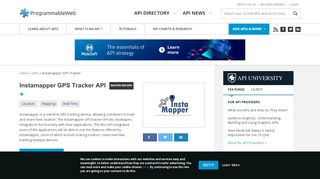 
                            7. Instamapper GPS Tracker API | ProgrammableWeb