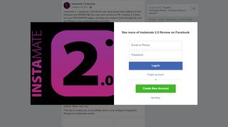 
                            10. Instamate in 1 sentence is the first &... - Instamate 2.0 Review | Facebook