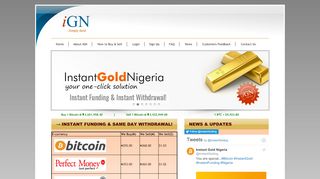 
                            13. Instant Gold Nigeria | Buy and Sell Bitcoin, Perfect Money instantly in ...