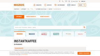 
                            11. Instantkaffee: Schneller Genuss mit löslichem Kaffee | Migros