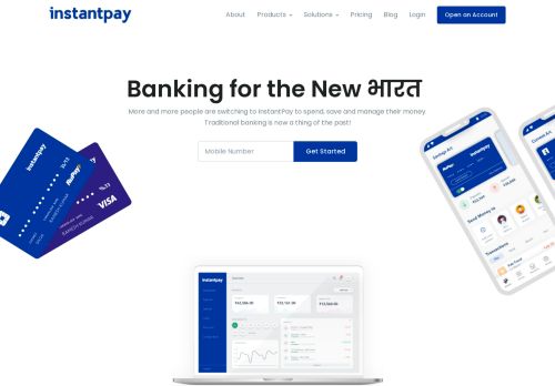 
                            6. InstantPay: Financial Services for the larger India