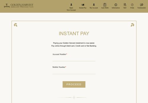 
                            3. InstantPay - Golden Harvest