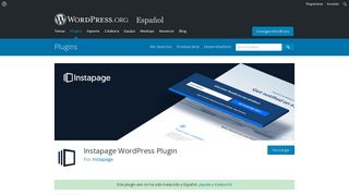 
                            11. Instapage WordPress Plugin | WordPress.org