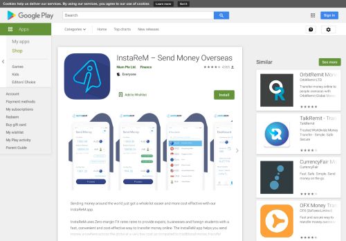 
                            5. InstaReM – Send Money Overseas – Apps on Google Play