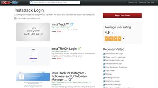 
                            6. Instatrack Login