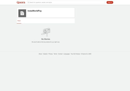 
                            11. InstaWorldPay - Quora