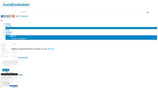 
                            2. Instembedder - Free Responsive Instagram Widget