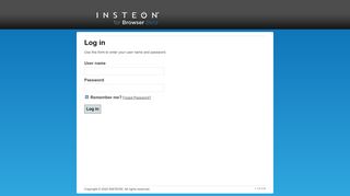 
                            1. INSTEON for Browser - Beta - Log in