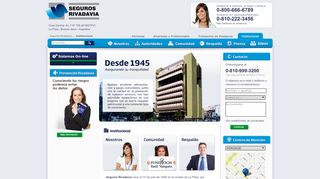 
                            2. Institucional || Seguros Rivadavia