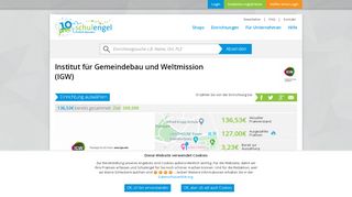 
                            12. Institut für Gemeindebau und Weltmission (IGW) | Schulengel.de