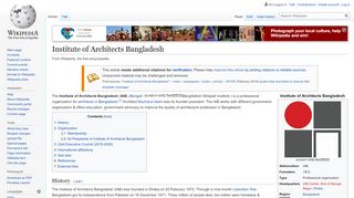 
                            12. Institute of Architects Bangladesh - Wikipedia