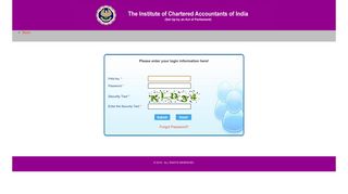 
                            2. Institute of Chartered Accountants - Login Examiner