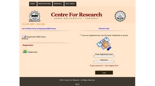 
                            1. Institution Login Page - Centre For Research