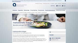 
                            7. Institutionelle Anleger - apoBank