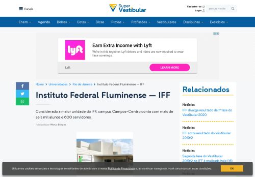 
                            12. Instituto Federal Fluminense – IFF - Super Vestibular