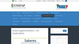 
                            9. Instituto Legislativo Brasileiro – ILB – Senado Federal – PROGEP