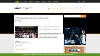 
                            7. Instituto Superior de Ciências de Saúde O ISCISA é uma ... - Estudante