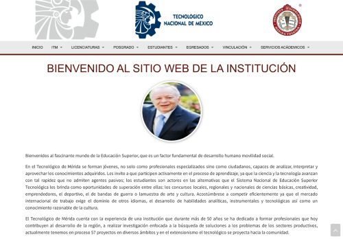 
                            3. Instituto Tecnológico de Mérida|Bienvenida