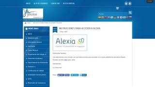 
                            9. INSTRUCCIONES PARA ACCEDER A ALEXIA - Fundación Loyola