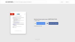 
                            8. Instrucciones para usar AMITAI® Web | Hector Jasso - Academia.edu