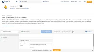 
                            9. Instructables API Documentation