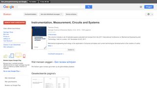 
                            9. Instrumentation, Measurement, Circuits and Systems